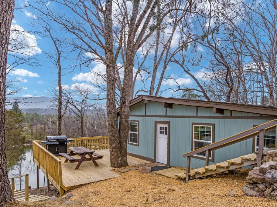 Lazy Lake 3Br Cabin W/ Mtn Views + Hot Tub +Wi-Fi Villa Luray Exterior foto