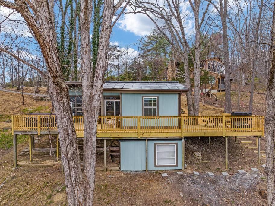 Lazy Lake 3Br Cabin W/ Mtn Views + Hot Tub +Wi-Fi Luray Exterior foto