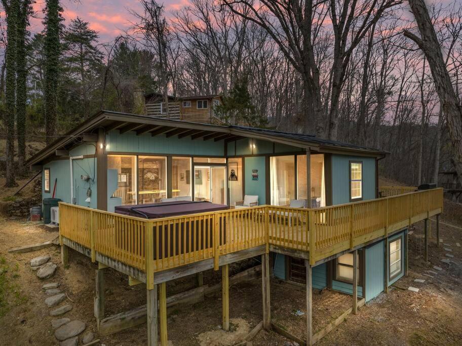 Lazy Lake 3Br Cabin W/ Mtn Views + Hot Tub +Wi-Fi Villa Luray Exterior foto