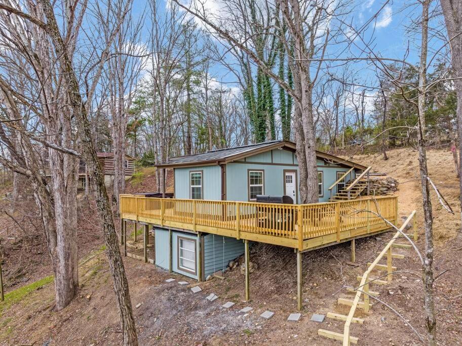 Lazy Lake 3Br Cabin W/ Mtn Views + Hot Tub +Wi-Fi Luray Exterior foto